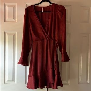Xhilaration wrap dress